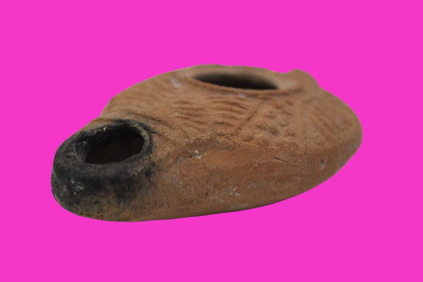 Ancient Holy Land Oil Lamp Artifact From Jesus Christ Home Land 100-500AD COA 51