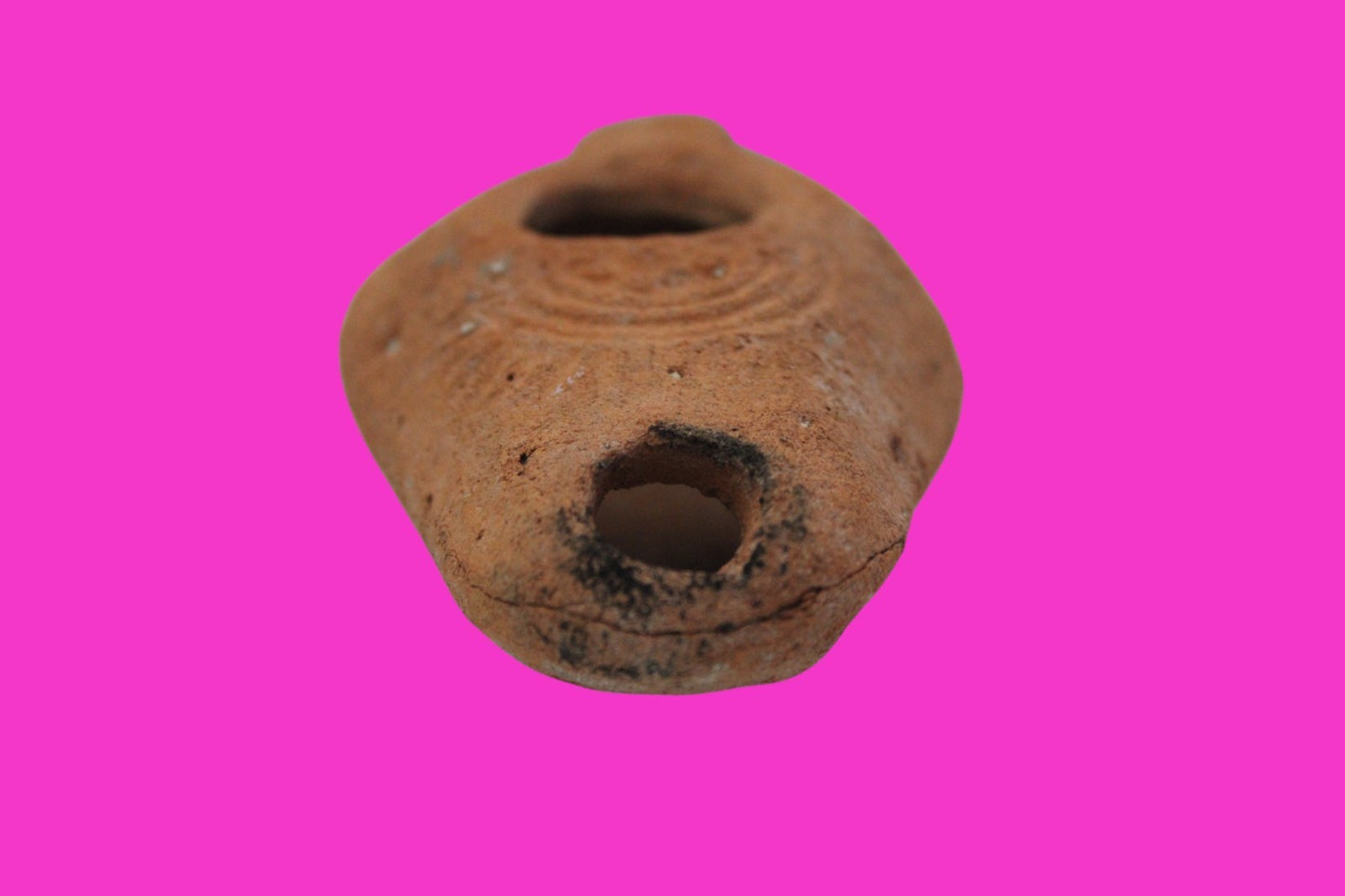 Ancient Holy Land Oil Lamp Artifact From Jesus Christ Home Land 100-500AD COA 56