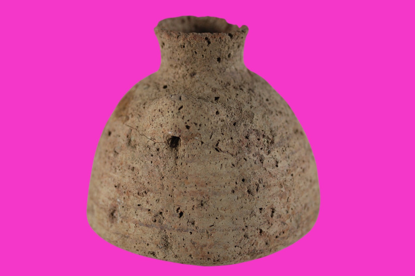 Time of Alexander the Great Holy Land Artifact Ancient Jar 332 BC-63 AD COA 97
