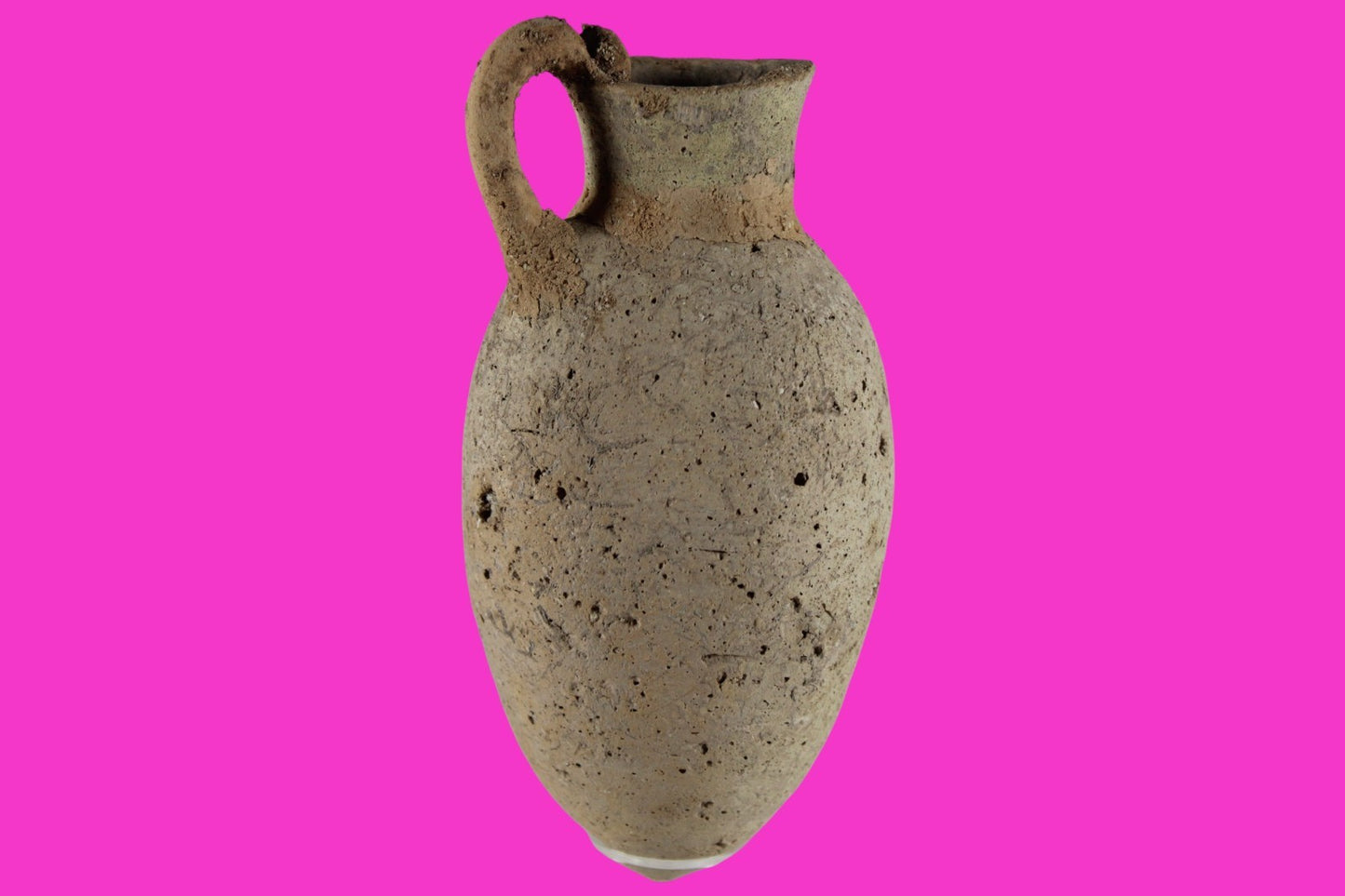 Time of Samson Holy Land Artifact Ancient 3100 Year Old Jug 1200-1000 BC COA 71