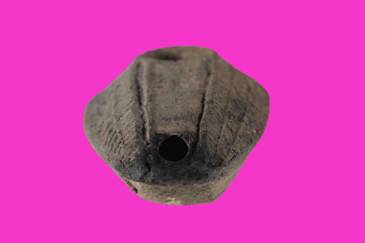 Oil Lamp Holy Land Ancient Artifact Jesus Christ Home Israel 300-600 AD COA 131