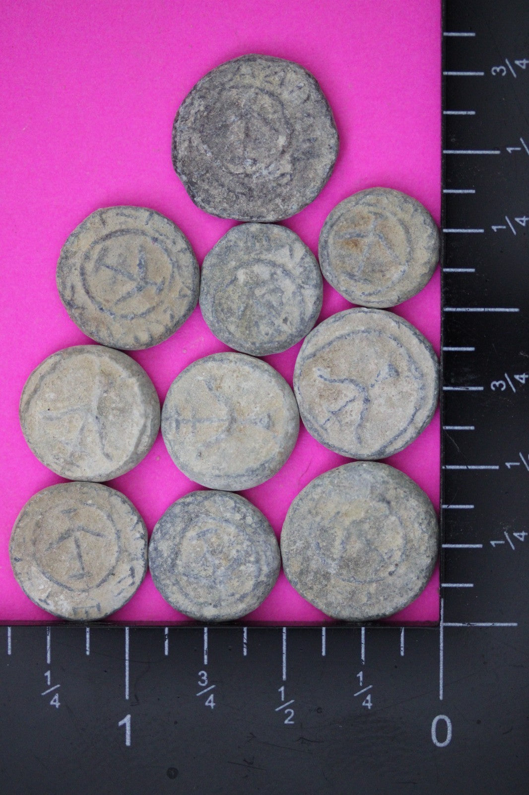 High Quality 10 Widows Mite Coins Holy Land Artifacts Small Leptons COAs Q944