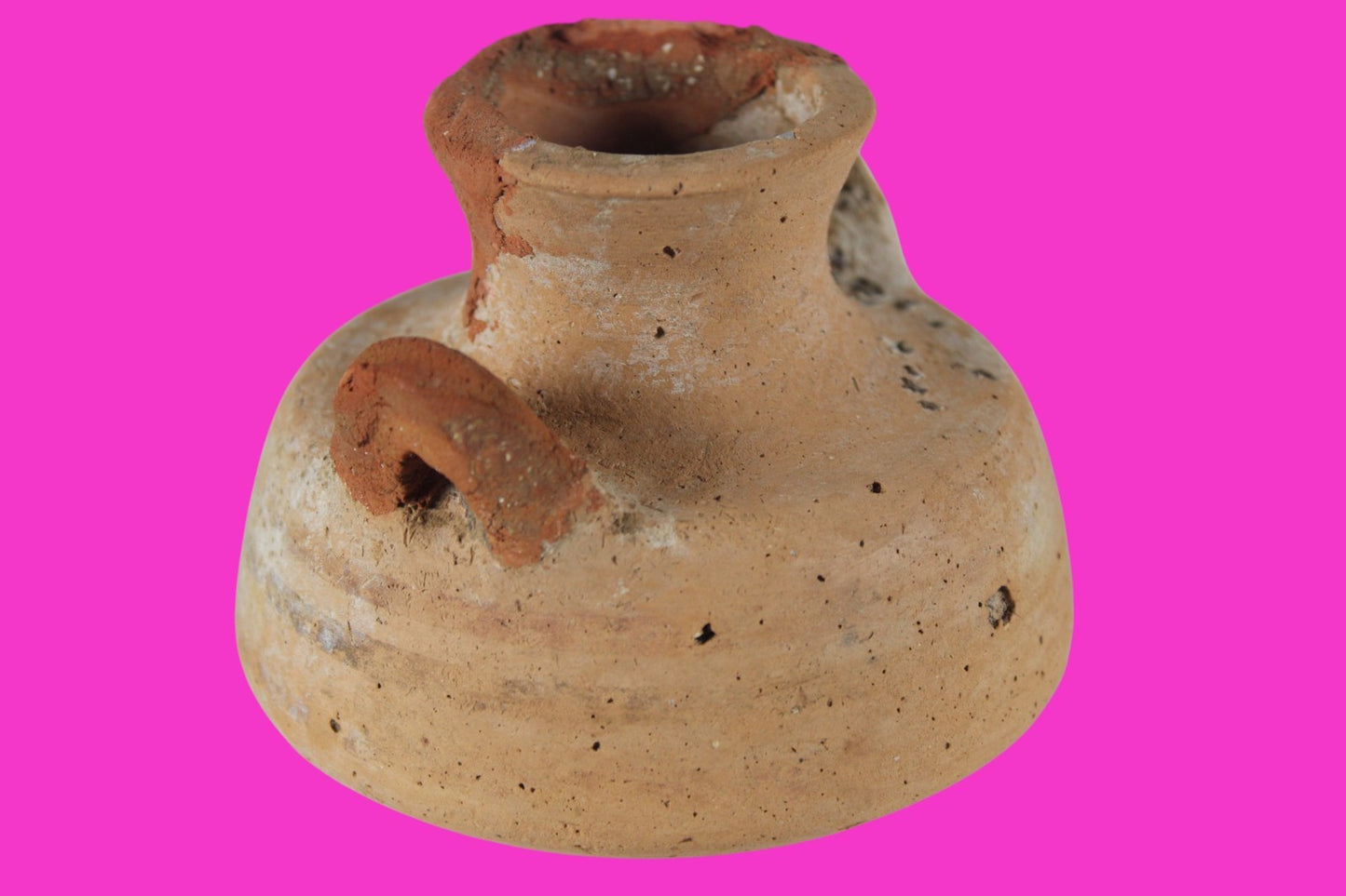 Time of Samson Holy Land Artifact Ancient 3100 Year Old Jar 1200-1000 BC COA 78