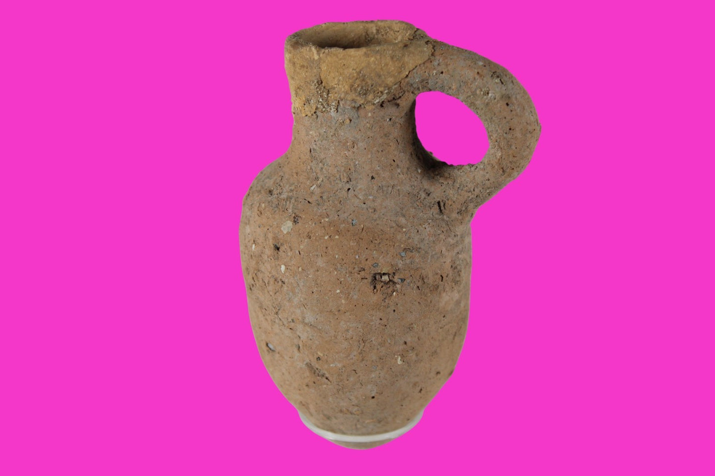 Time of Samson Holy Land Artifact Ancient 3100 Year Old Jug 1200-1000 BC COA 76