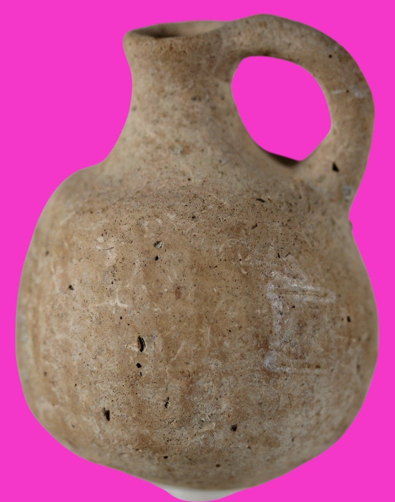 Time of Jesus Christ Ancient Holy Land Artifact Herodian Jug 40BC - 70AD COA 54