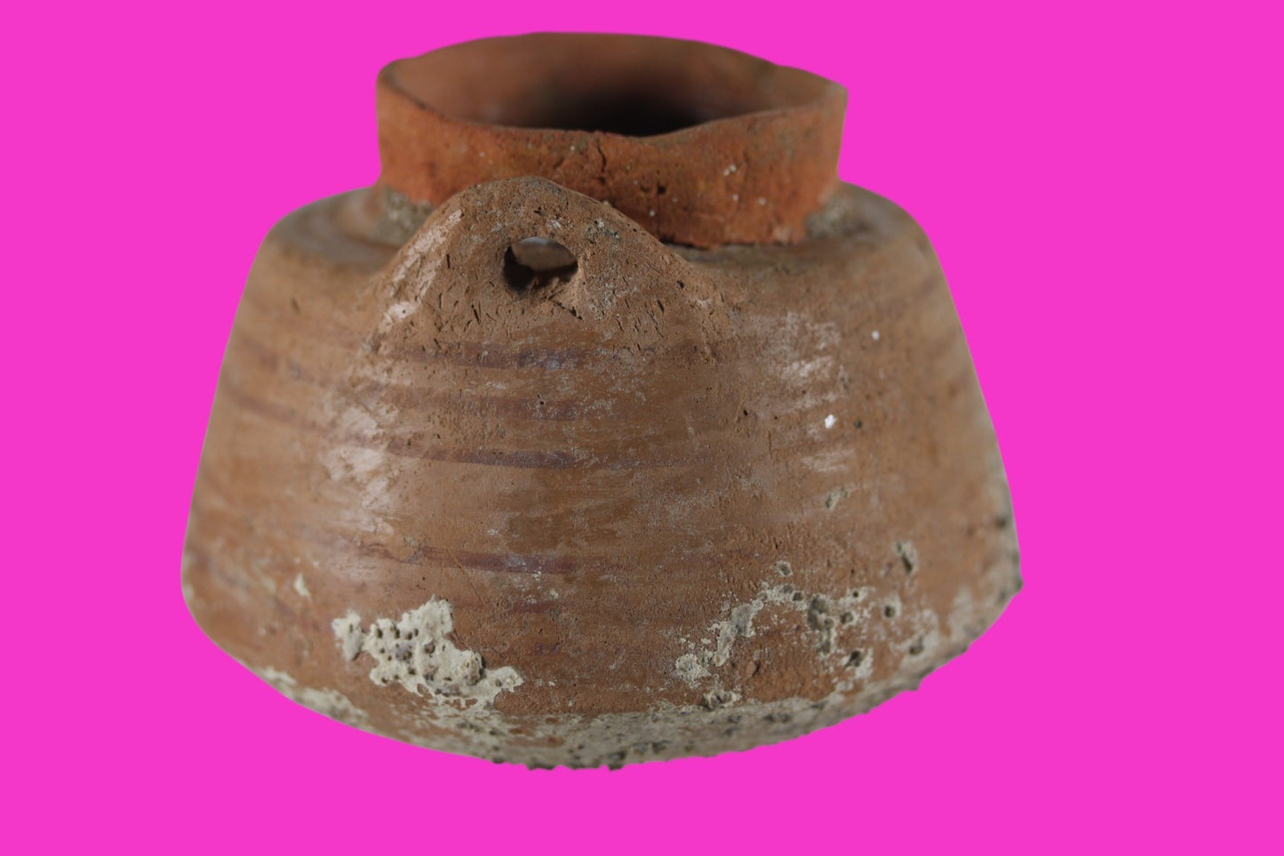 Time of Alexander the Great Holy Land Artifact Ancient Jar 332 BC-63 AD COA 96