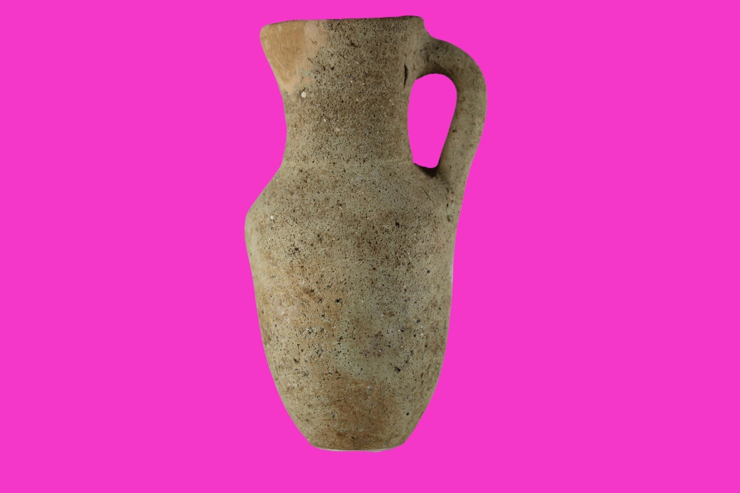 Time of Abraham Holy Land Artifact Ancient 4000 Year Old Jug 2000-1550 BC COA 59