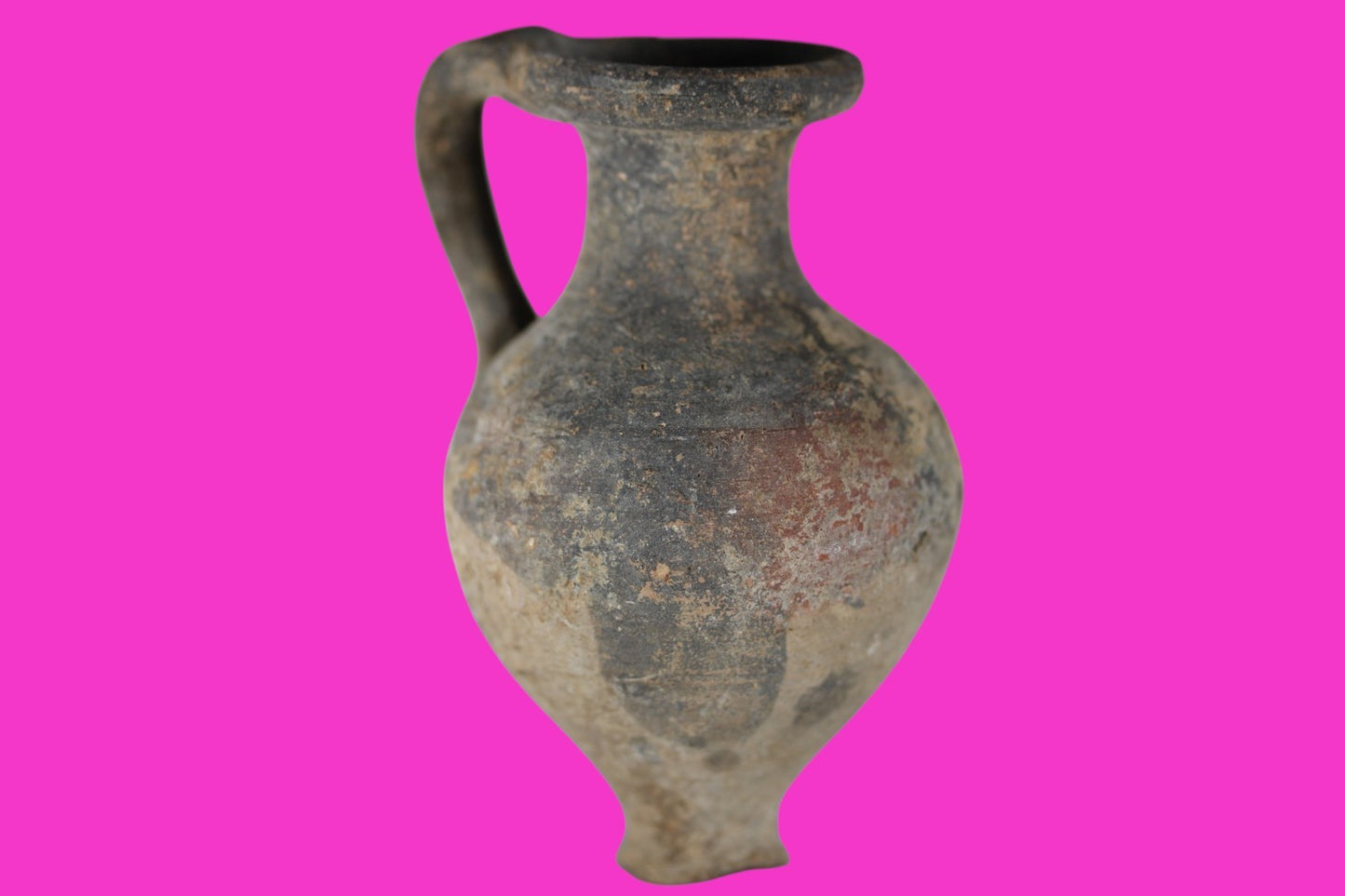 Time of Jesus Christ Holy Land Artifact Herodian Oil Jug 37 BC to 73 AD COA Z13