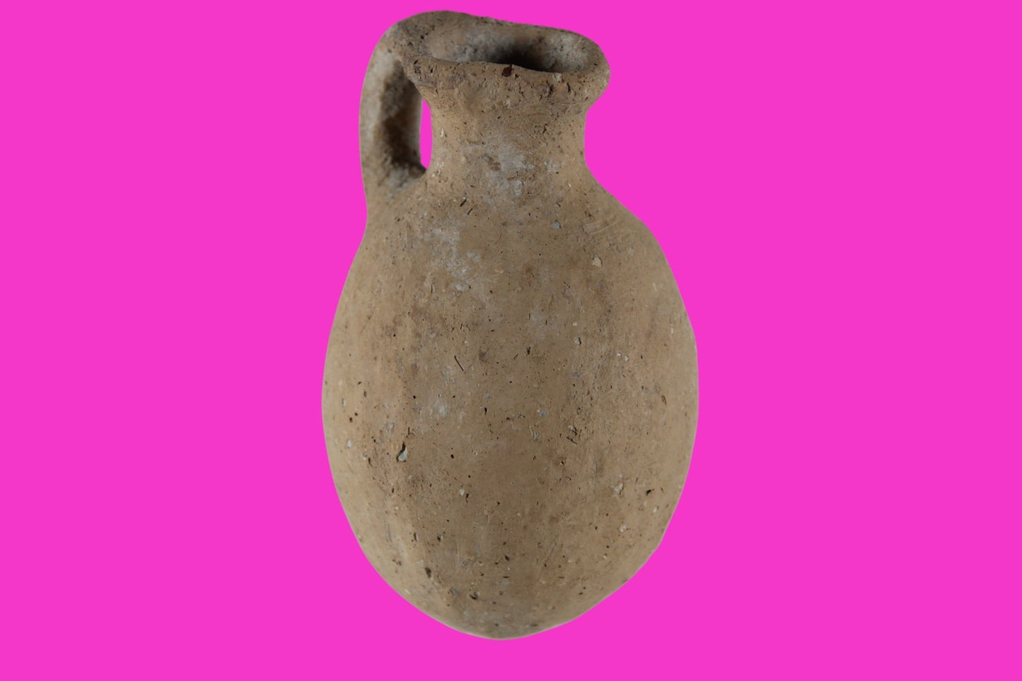 Time of Samson Holy Land Artifact Ancient 3100 Year Old Jug 1200-1000 BC COA 74