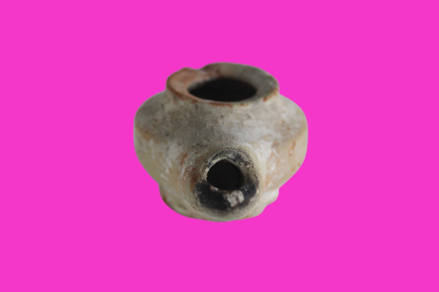 Holy Land Oil Lamp Ancient Artifact Alexander the Great Era 332-63 BC COA 232