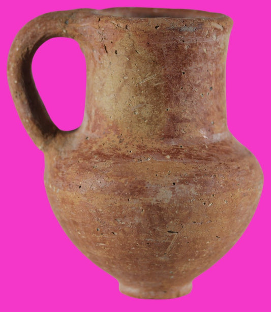 Time of House of King David Holy Land Artifact Ancient Cup 1000-586 BC COA 83