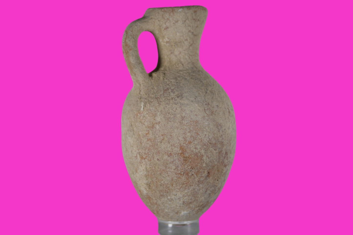 Time of Abraham Holy Land Artifact 6 inch Jar Jug Intact 2000 to 1500 BC COA Z08