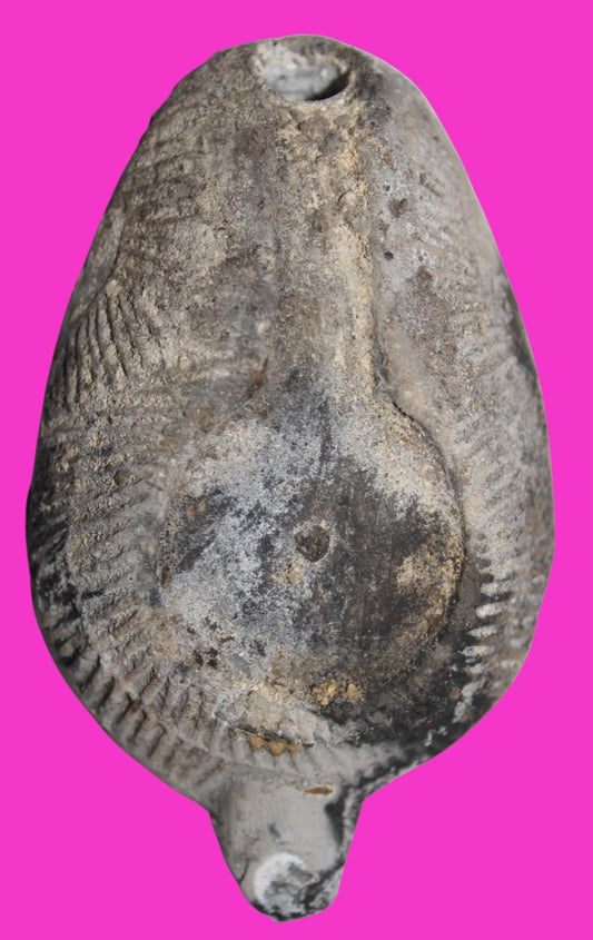 Ancient Holy Land Oil Lamp Artifact From Jesus Christ Home Land 100-500AD COA 61