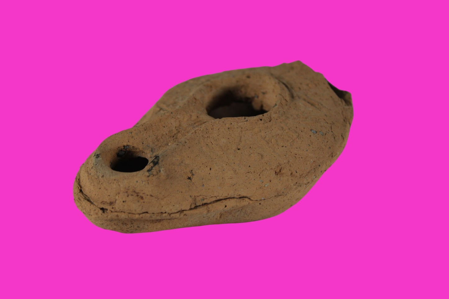 Ancient Holy Land Oil Lamp Artifact  From Jesus Christ Homeland 400-600AD COA 42