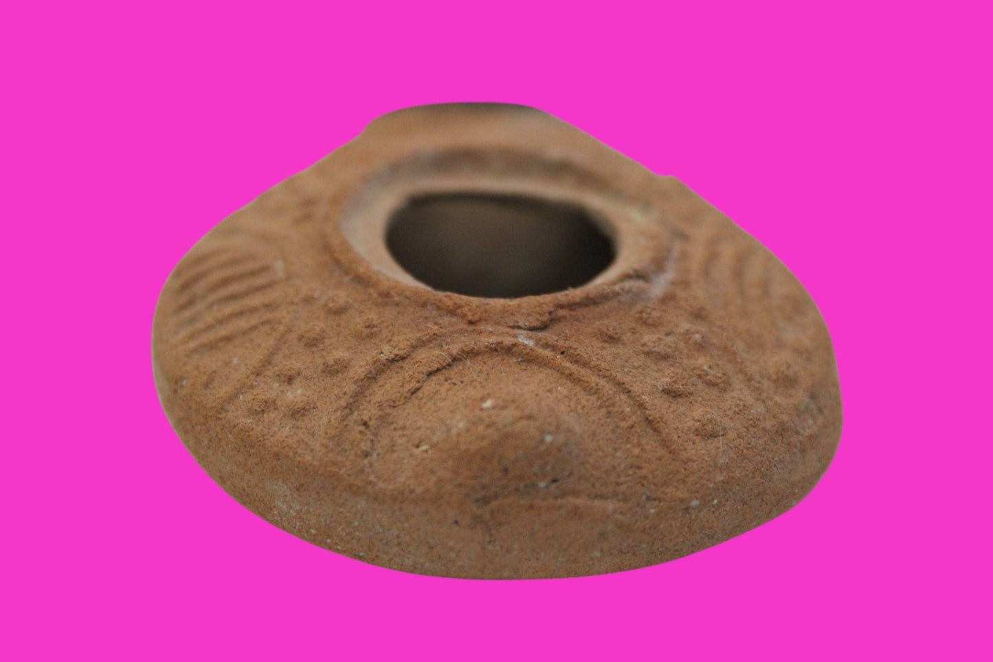 Ancient Holy Land Oil Lamp Artifact From Jesus Christ Home Land 100-500AD COA 51