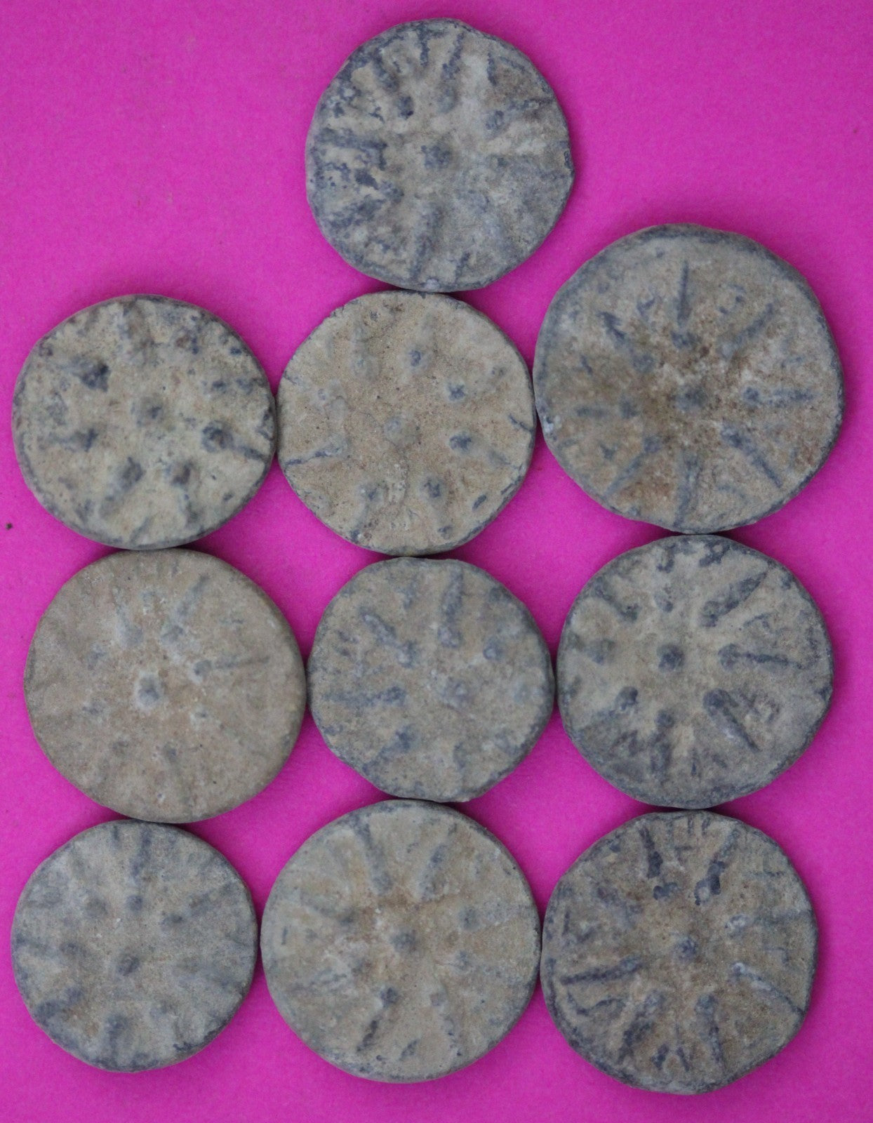 High Quality 10 Widows Mite Coins Holy Land Artifacts Small Leptons COAs Q939