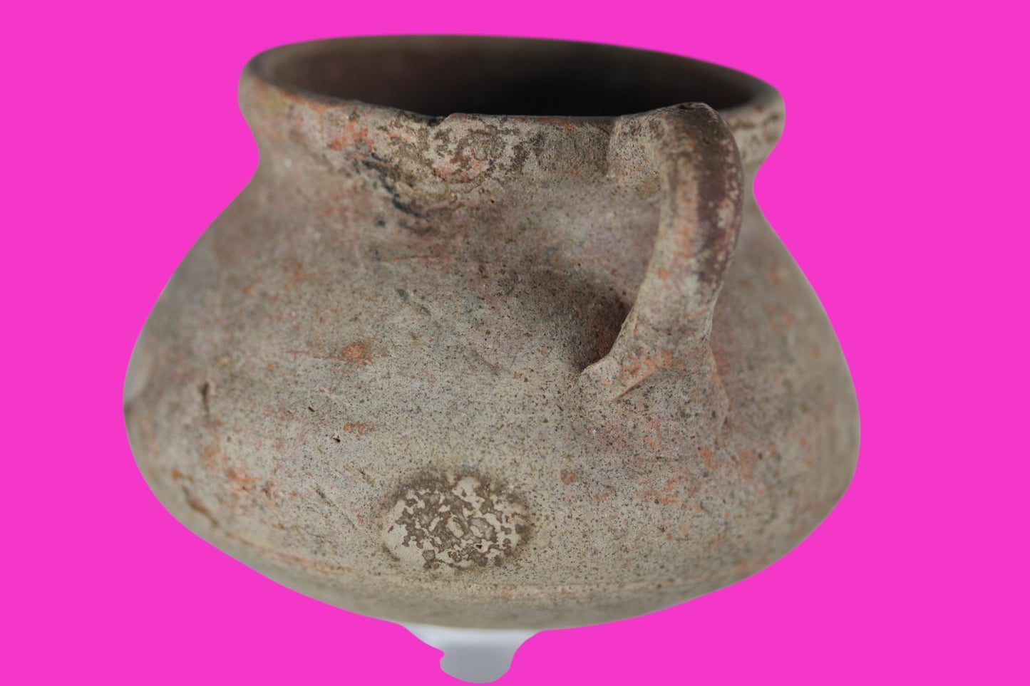 Time of Jesus Christ Holy Land Artifact Herodian Bowl 37 BC to 73 AD COA Z10